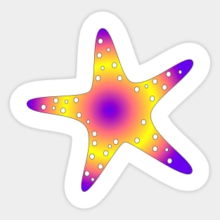 Star fish Sticker